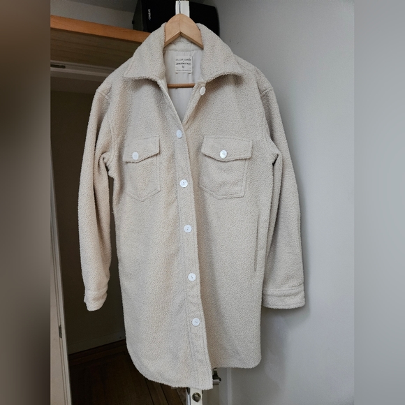 Jillian Harris x Jackson Rowe Scholar Shacket M - Picture 2 of 4